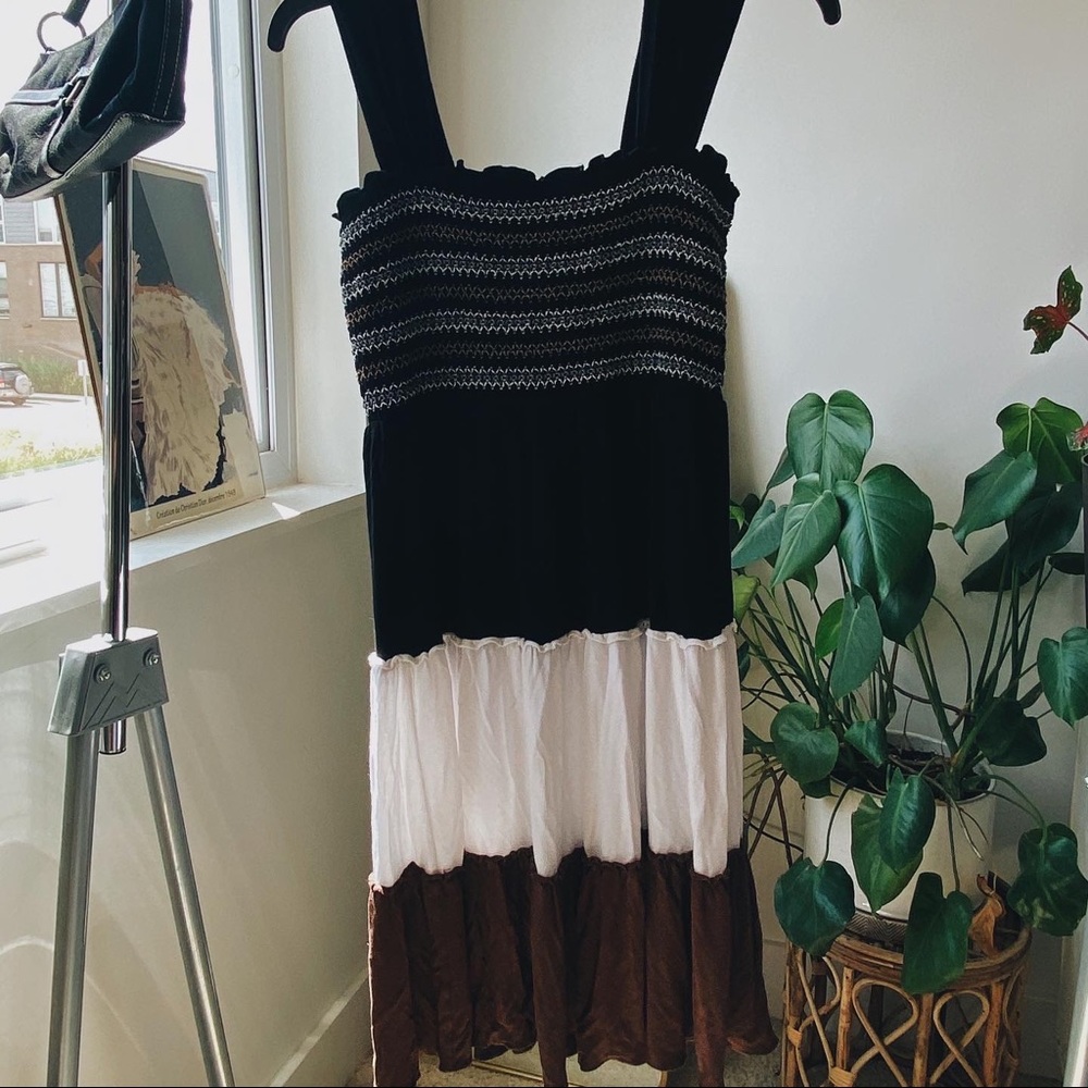 New Directions Colorblock Dress Like new